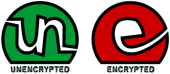 un/encryption logos